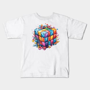 Retro 90s Rubik Kids T-Shirt